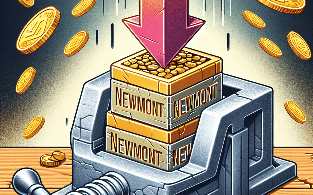 Newmont Shares Fall Amid Rising Costs Impacting Gold Profit Growth