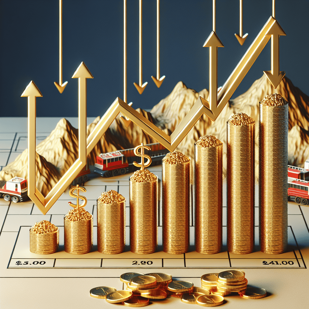 Newmont Shares Fall Amid Rising Costs Impacting Gold Profit Growth