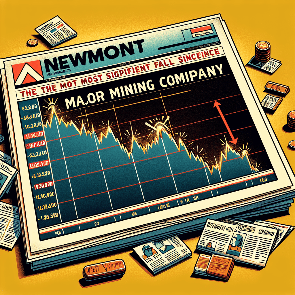 Newmont Stock Faces Steepest Decline Since 2008: Here's the Reason