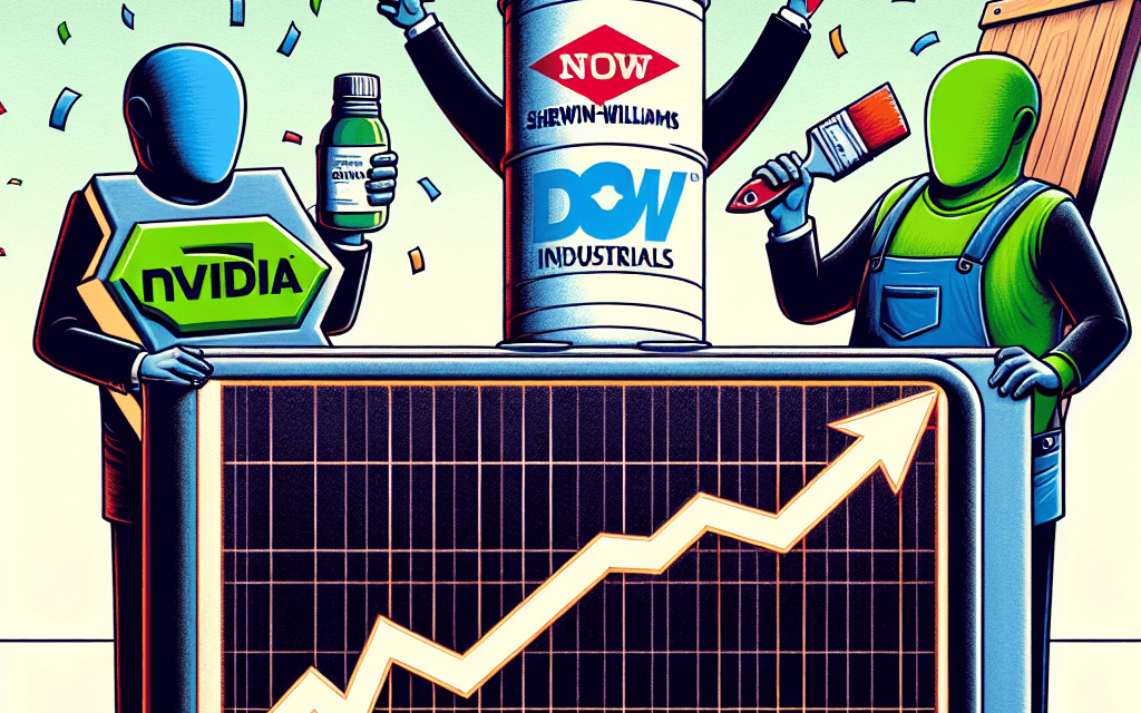 Nvidia and Sherwin-Williams Join Dow Industrials: Stocks Being Replaced