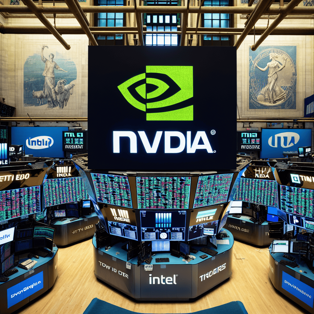 Nvidia Set to Replace Intel in Dow Jones Industrial Average