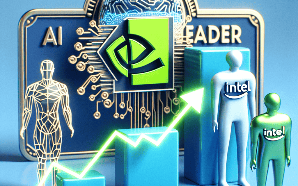 Nvidia Stock Surges as AI Leader Joins Dow Jones, Replacing Intel