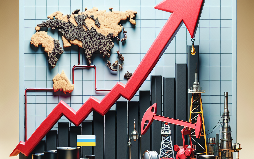 Oil Prices Rise Amid Escalating Russia-Ukraine Tensions