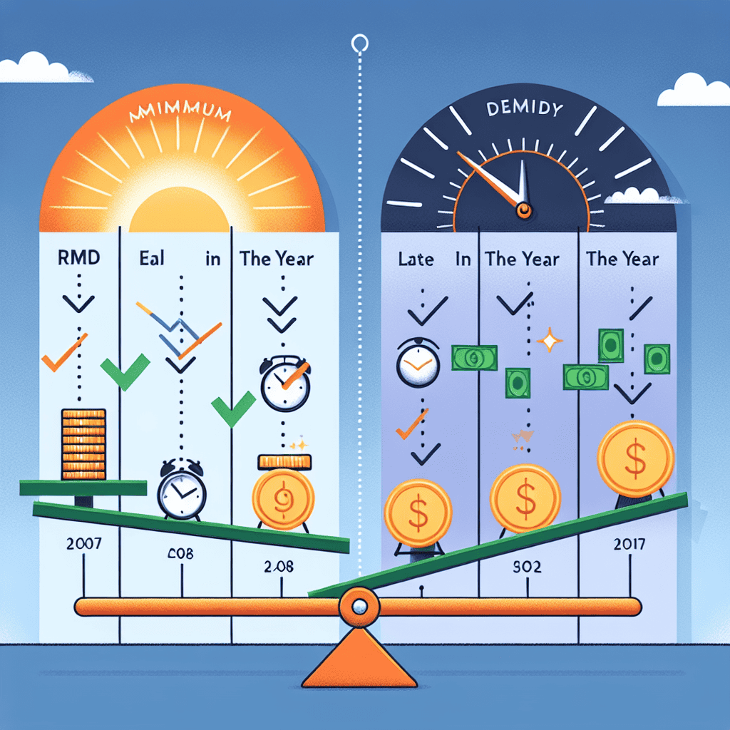 Optimal Timing for RMD Withdrawals: Early or Late in the Year?