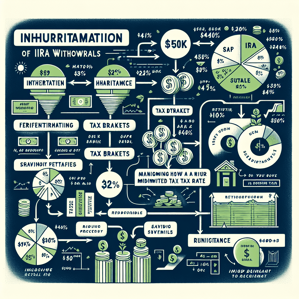 Optimizing IRA Withdrawals: Managing a $450k Inheritance in a 32% Tax Bracket
