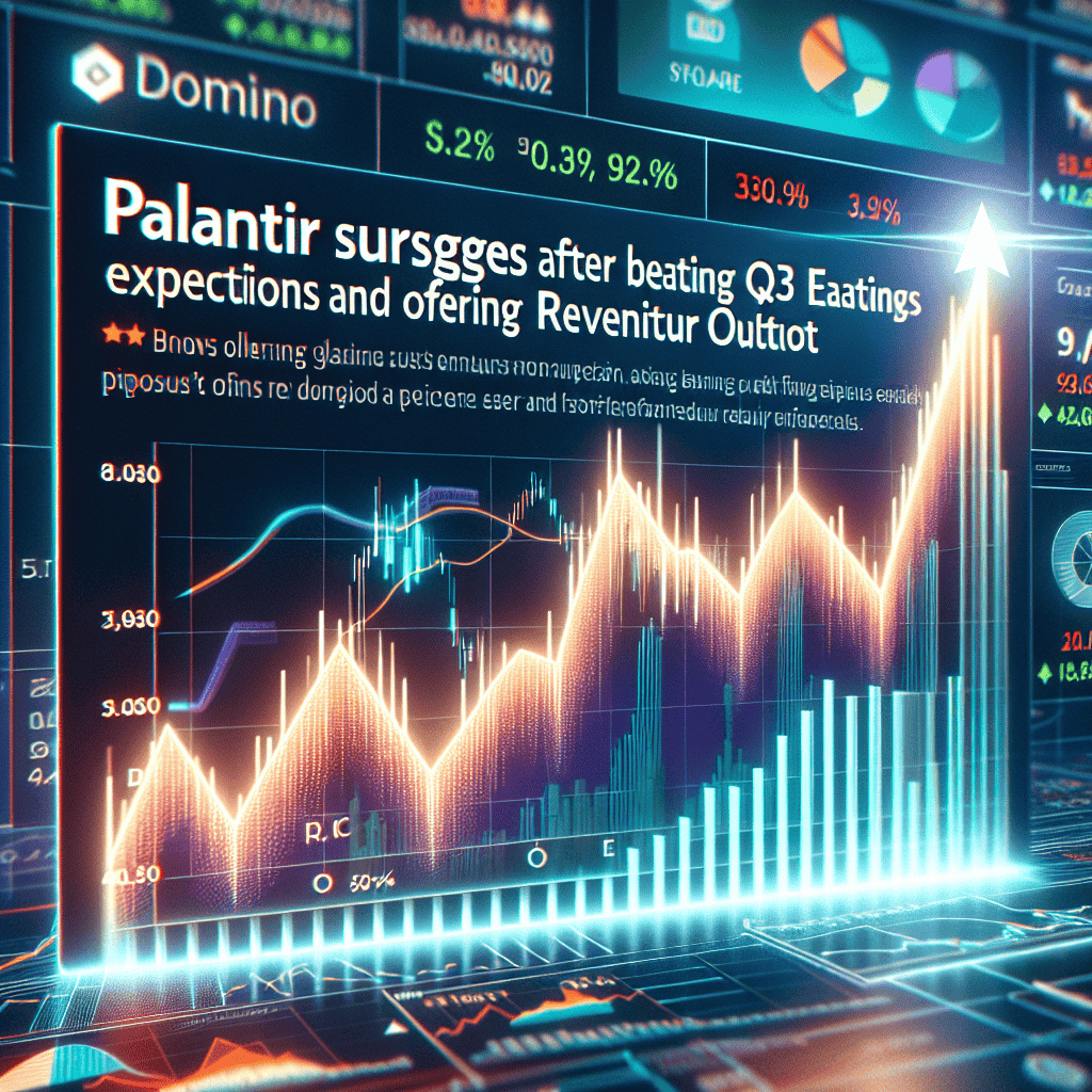 Palantir Surges After Beating Q3 Earnings Expectations and Offering Robust Revenue Outlook