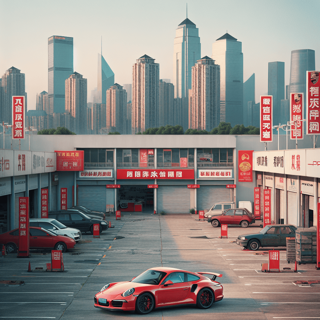 Porsche Reduces China Dealerships Amid Growing Challenges