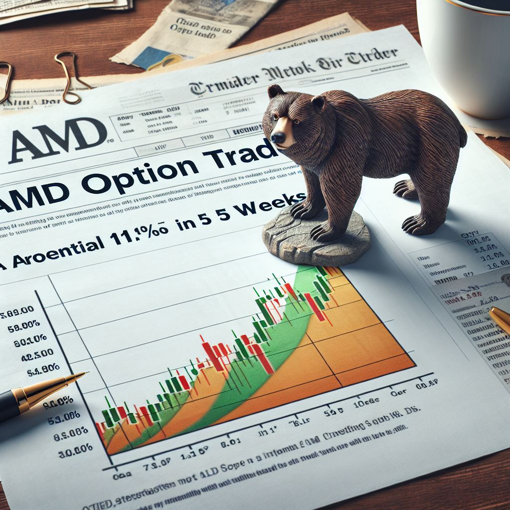 Potential 11% Return in 5 Weeks with Bearish AMD Option Trade