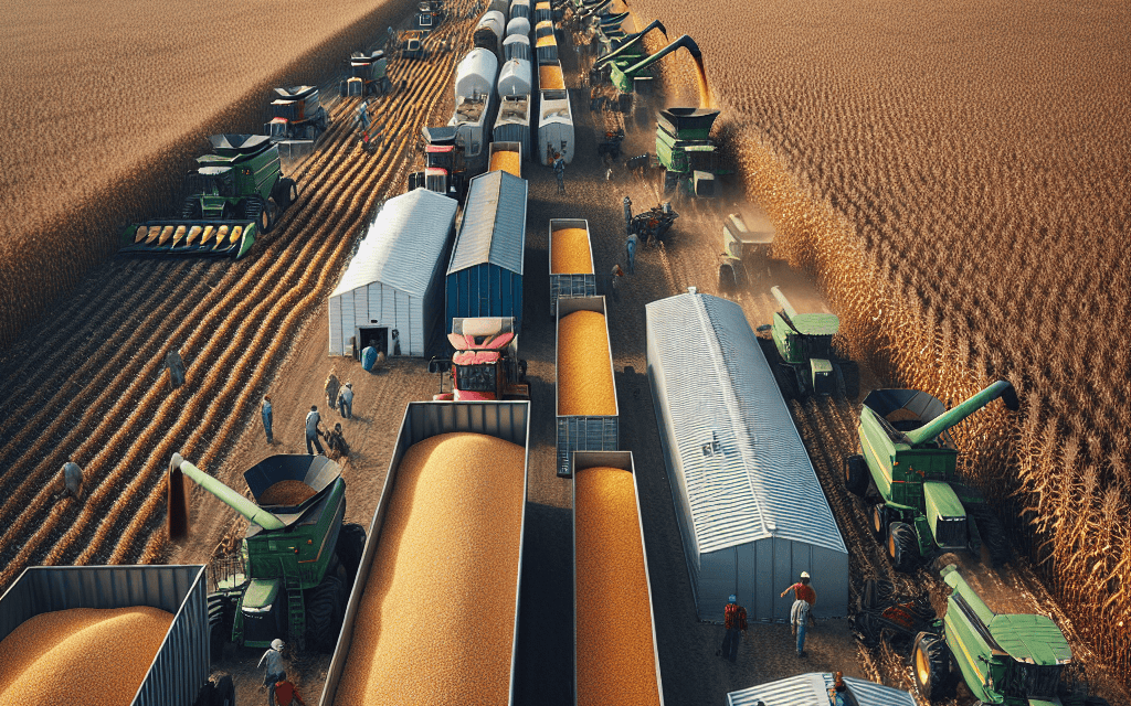 Rapid US Corn and Soy Harvests Challenge Farmers and Storage Limits