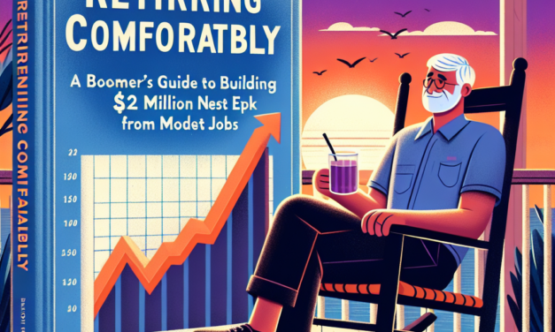 Retiring Comfortably: A Boomer’s Guide to Building a $2 Million Nest Egg from Modest Jobs