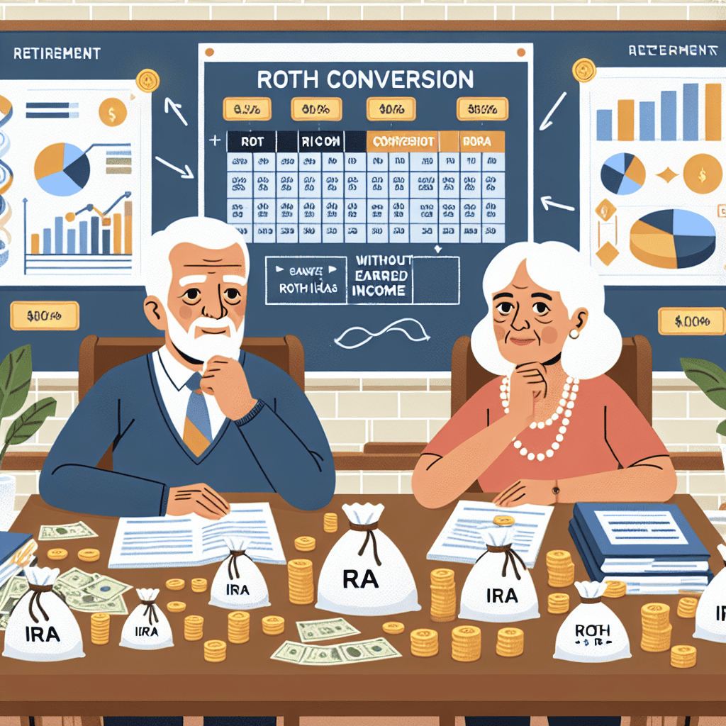 Roth Conversion Strategies in Retirement Without Earned Income