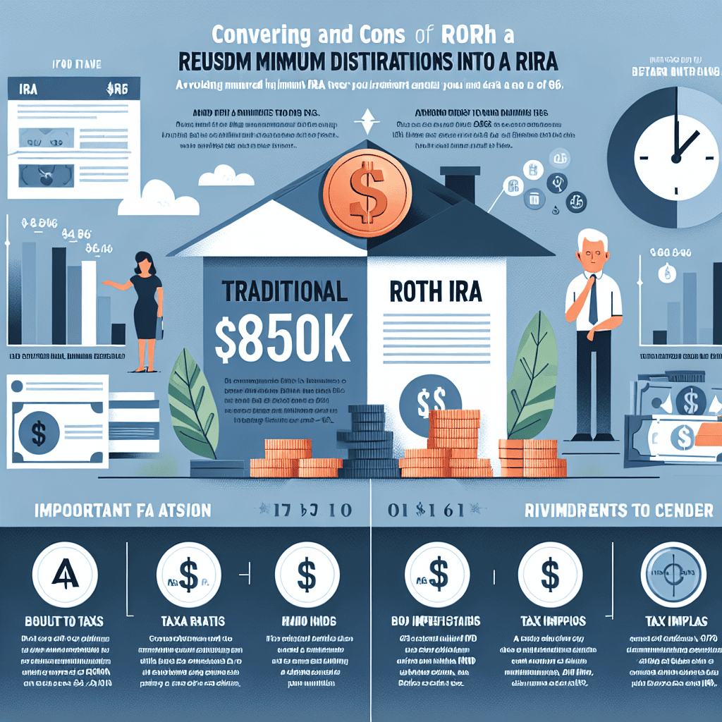 Should You Convert $850k to a Roth IRA at 65 to Sidestep RMDs?