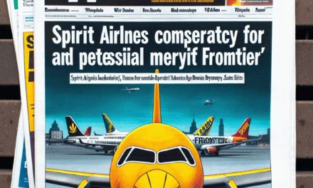 Spirit Airlines Considers Bankruptcy to Facilitate Merger with Frontier