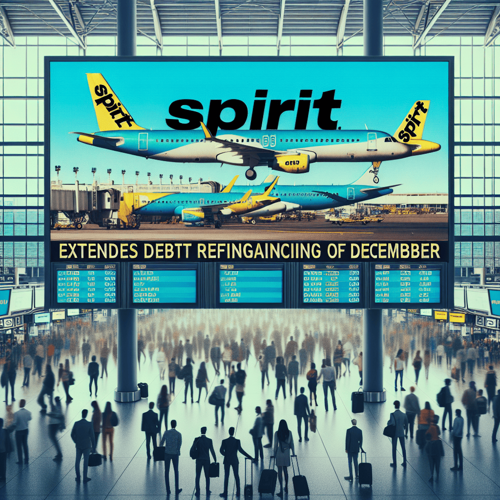 Spirit Airlines Extends Debt Refinancing Deadline to December