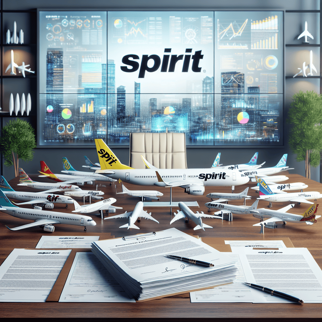 Spirit Airlines Finalizes Sale of 23 Aircraft