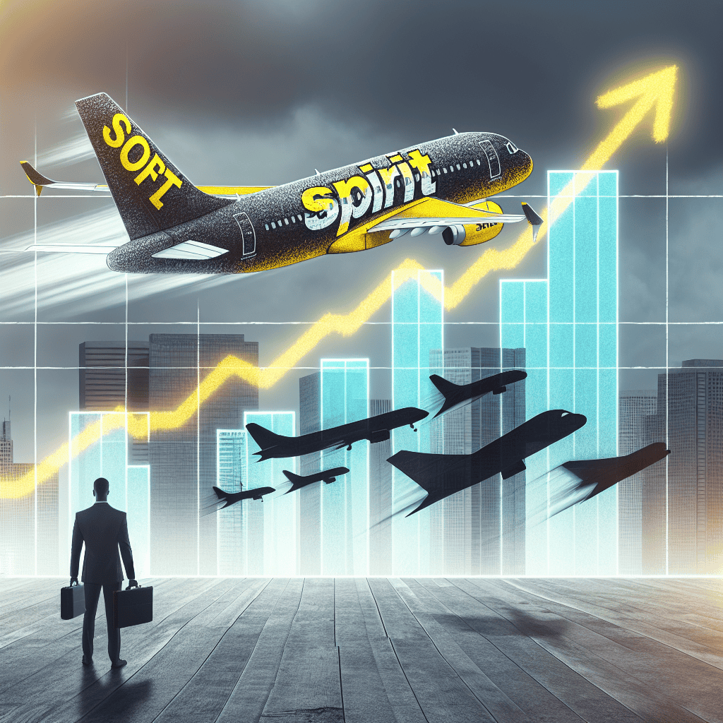 Spirit Airlines Shares Surge Following Announcement of Staff Layoffs and Jet Sales