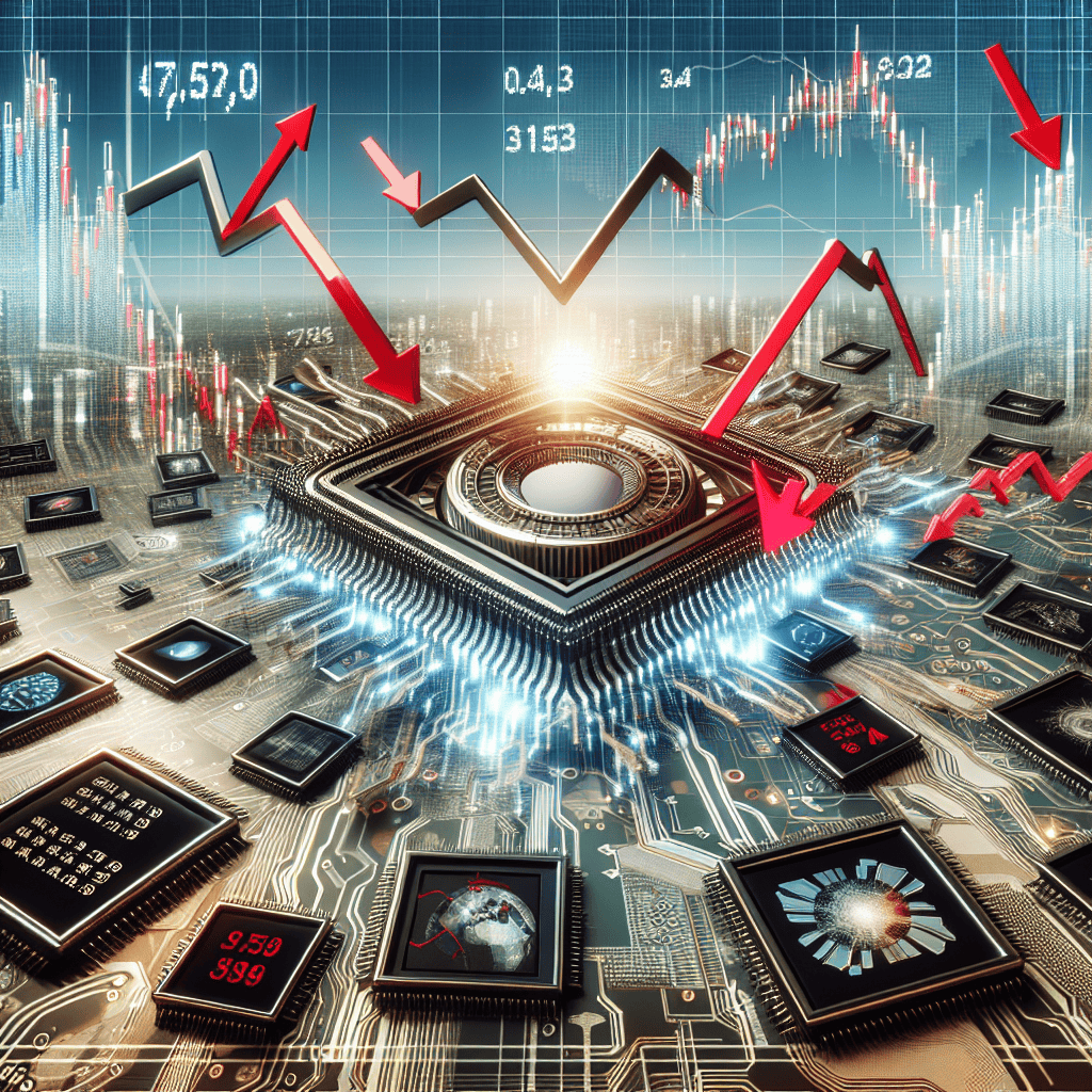 Stock market today: Indexes fall from records as chip rout drags tech shares lower