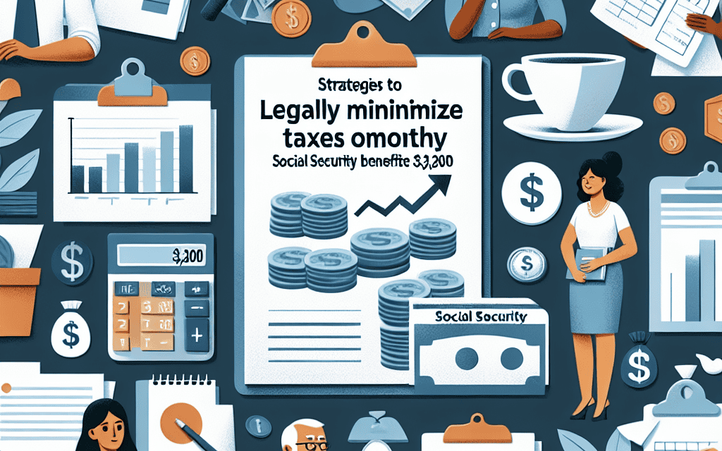 Strategies to Legally Minimize Taxes on a $3,200 Monthly Social Security Benefit