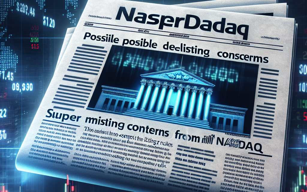 Super Micro Faces Nasdaq Delisting Concerns as Deadline Approaches