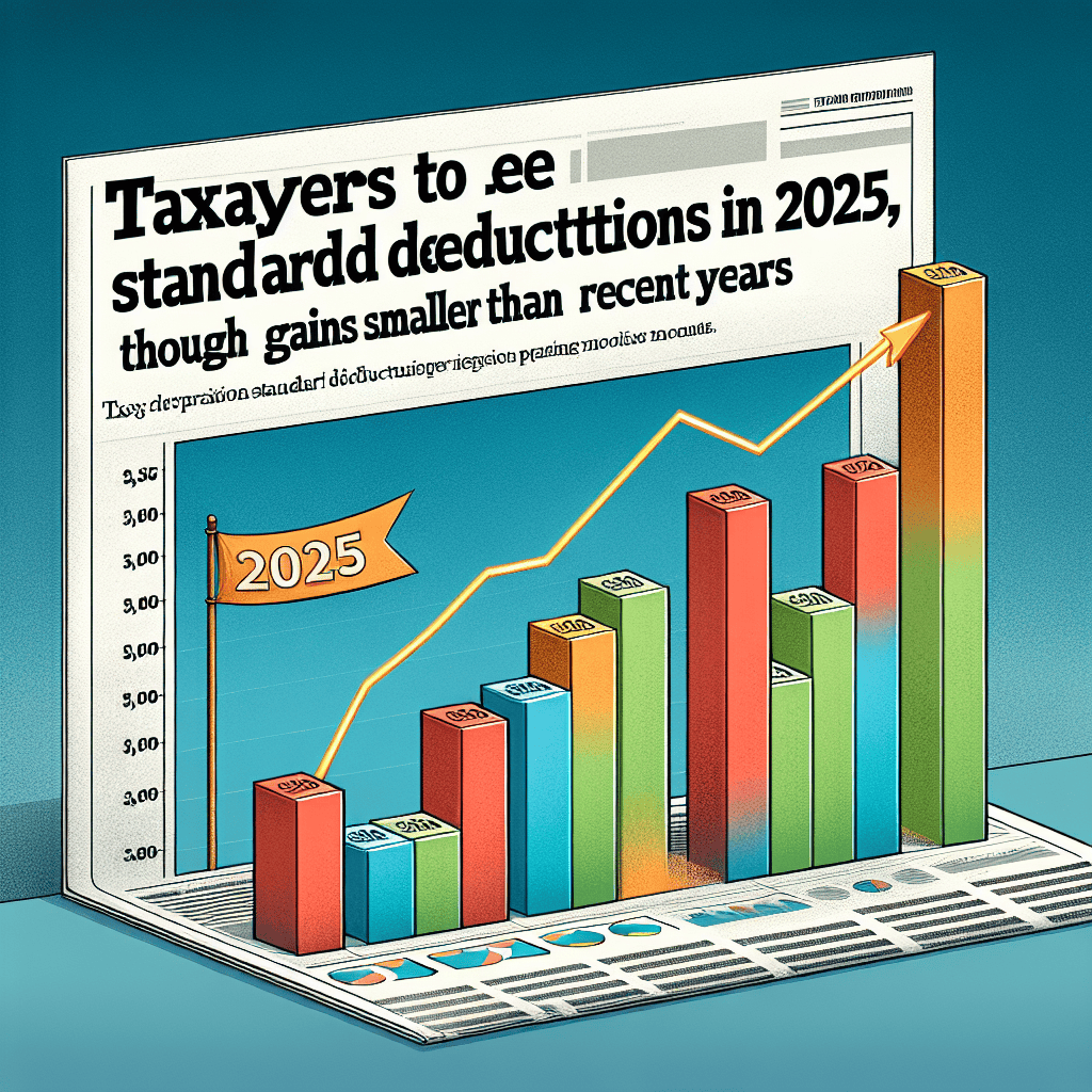 Taxpayers to See Increased Standard Deductions in 2025, Though Gains Are Smaller Than Recent Years