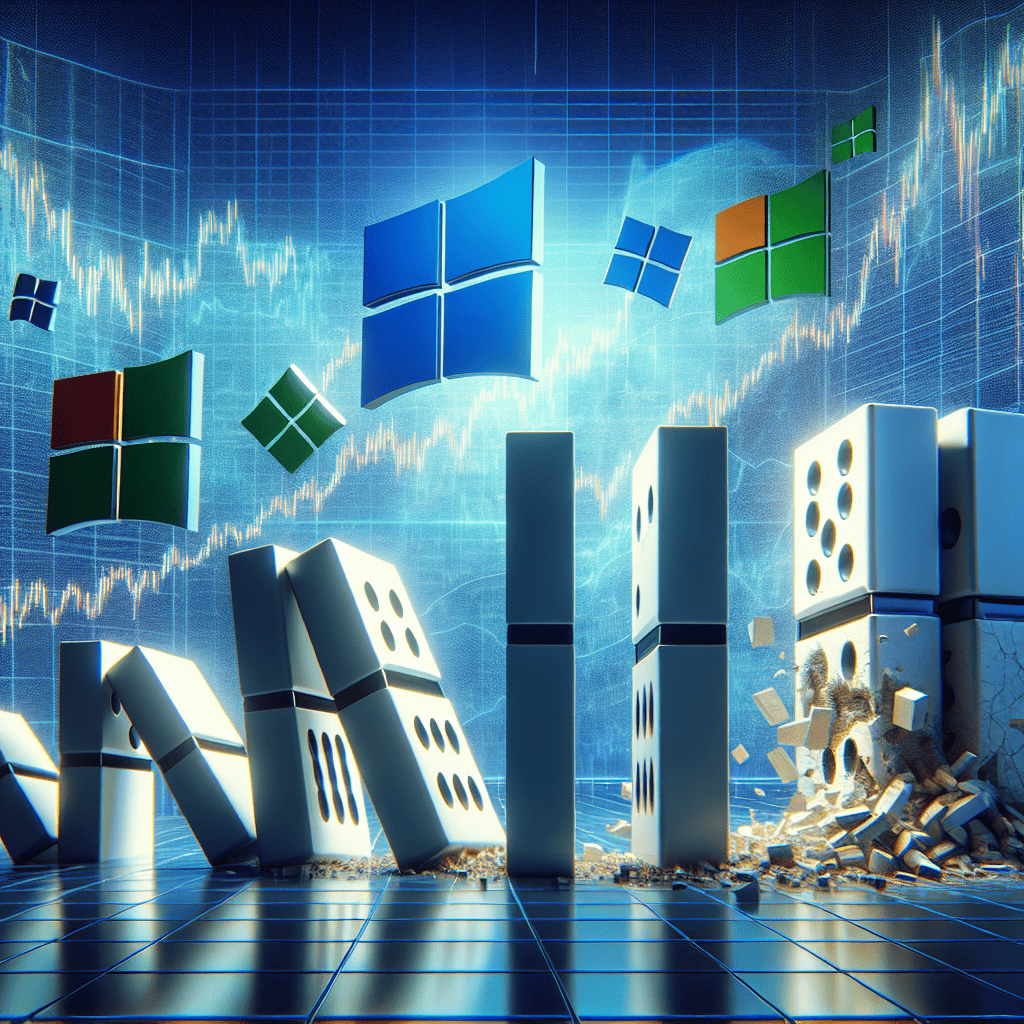 Tech Giants Tumble: Nasdaq Drops Following Microsoft and Meta Earnings Reports