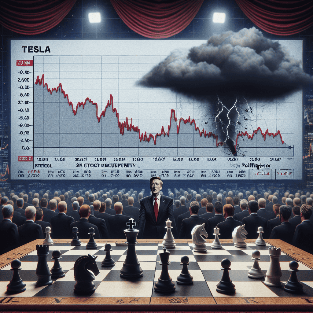 Tesla's Stock Encounters Fresh Uncertainty: Potential Trump Loss