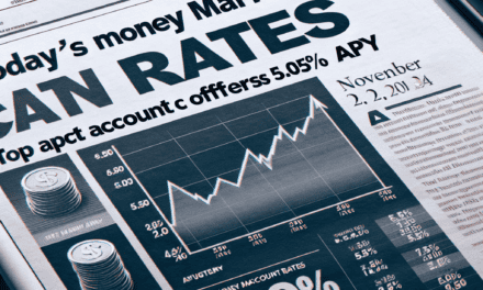 Today’s Money Market Account Rates: Top Account Offers 5.05% APY (November 2, 2024)