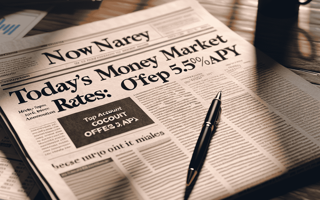 Today’s Money Market Account Rates: Top Account Offers 5.05% APY (November 3, 2024)