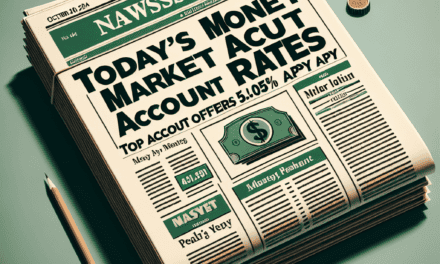 Today’s Money Market Account Rates: Top Account Offers 5.05% APY (October 20, 2024)