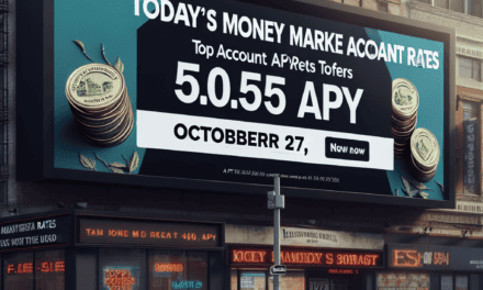 Today’s Money Market Account Rates: Top Account Offers 5.05% APY (October 27, 2024)