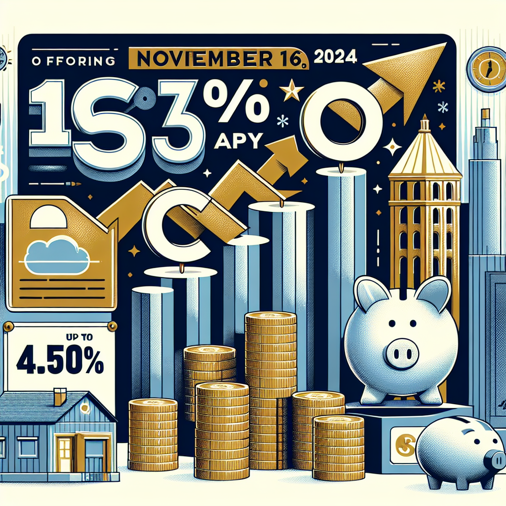 Top CD Rates for November 16, 2024: Earn Up to 4.50% APY