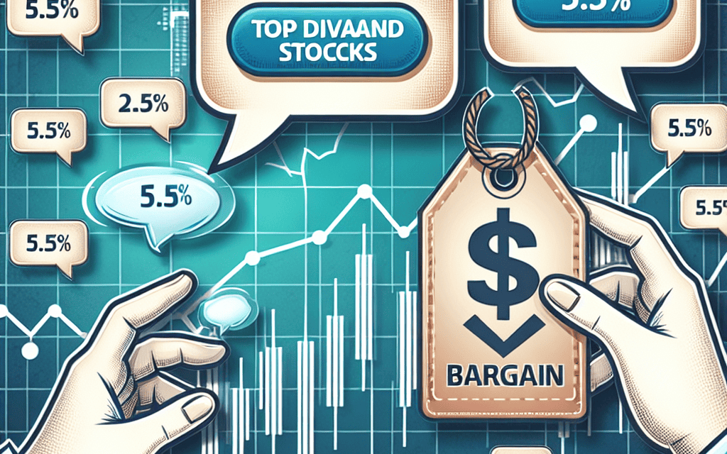 Top Dividend Stocks Offering Up to 5.5% Yields at Bargain Prices