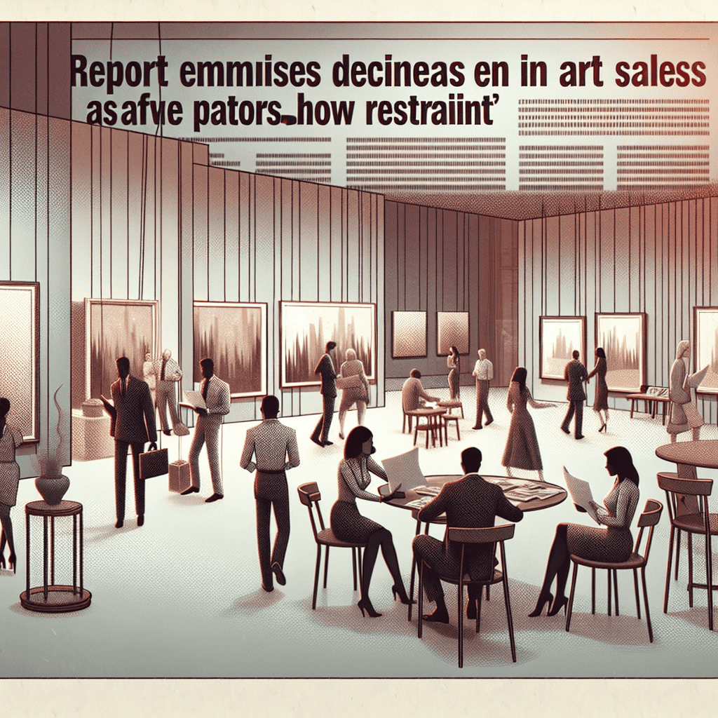 UBS Report Highlights Decline in Art Sales as Wealthy Clients Exercise Caution