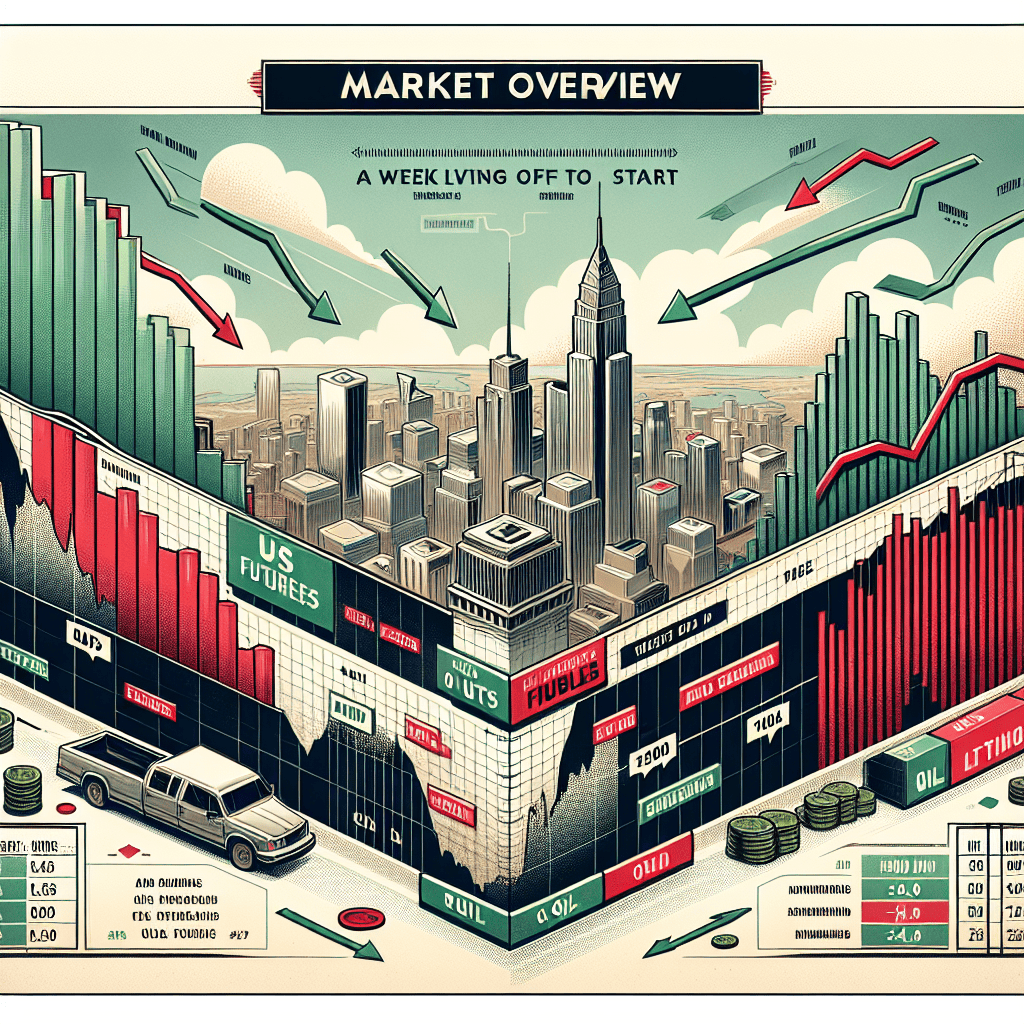 US Futures Rise, Oil Declines as Key Week Kicks Off: Market Overview