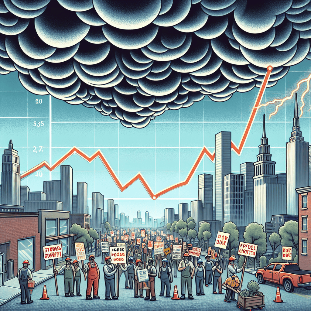 US October Payrolls Growth Impacted by Storms and Strikes