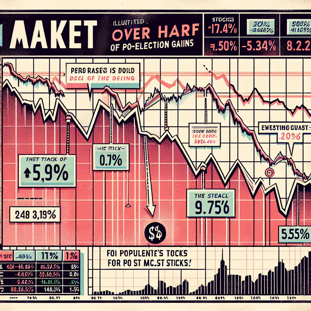 US Stocks Lose Over Half of Post-Election Gains: Market Summary