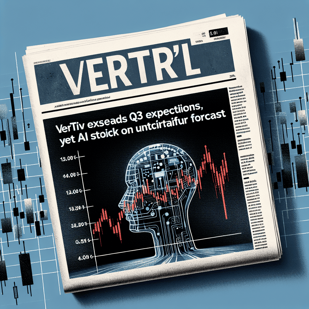 Vertiv Exceeds Q3 Expectations, Yet AI Stock Dips on Uncertain Forecast