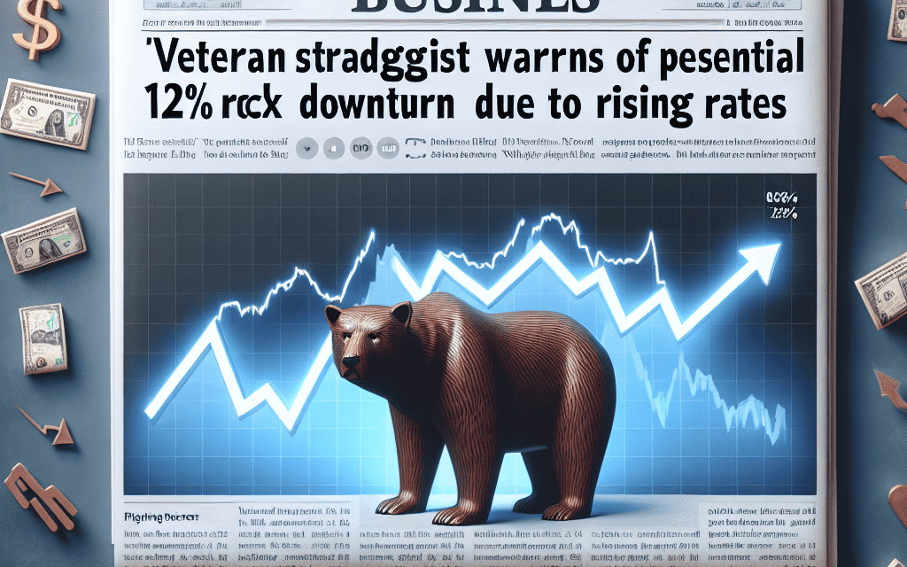 Veteran Strategist Warns of Persistent Inflation and Potential 12% Stock Downturn Due to Rising Rates