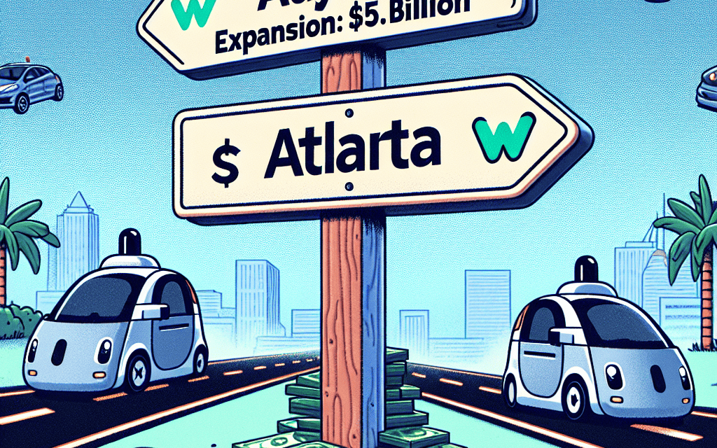 Waymo Secures $5.6 Billion for Expansion in Austin and Atlanta