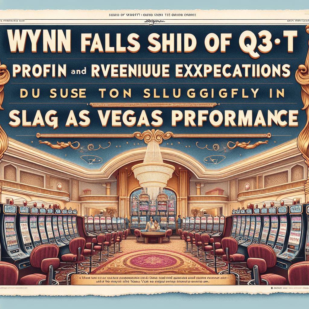 Wynn Falls Short of Q3 Profit and Revenue Expectations Due to Sluggish Las Vegas Performance