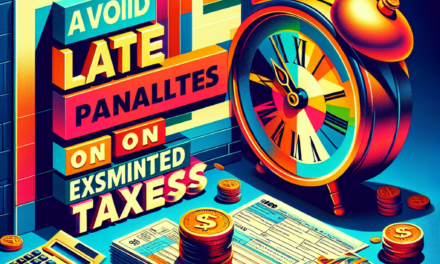 Attention, Taxpayers: Read This to Avoid Late Penalties on Estimated Taxes