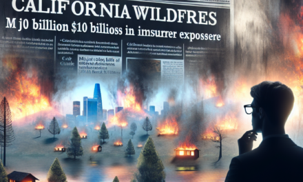 California Wildfires: JPMorgan Predicts $10 Billion in Insured Losses and Insurer Exposure