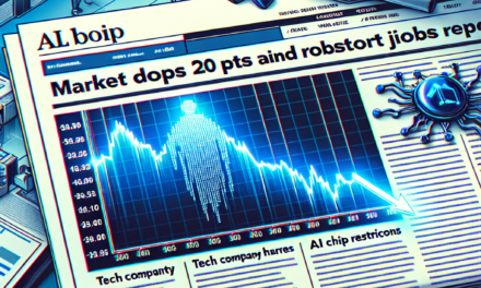 Dow Jones Drops 250 Points Amid Robust Jobs Data; Nvidia Falls Due to AI Chip Restrictions