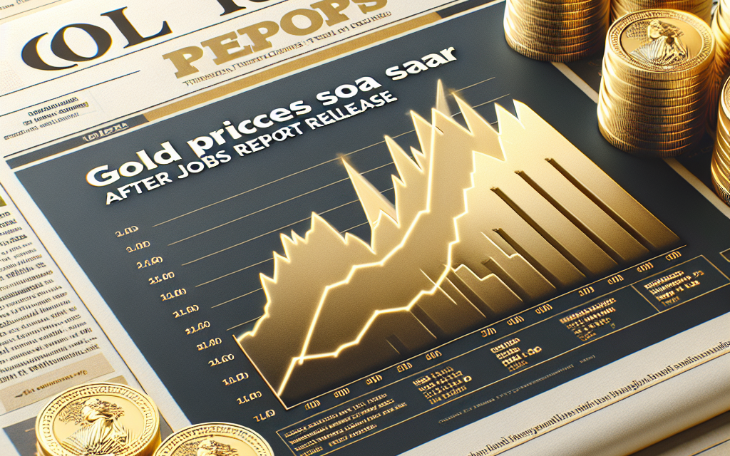 Gold Prices Soar After Jobs Report Release