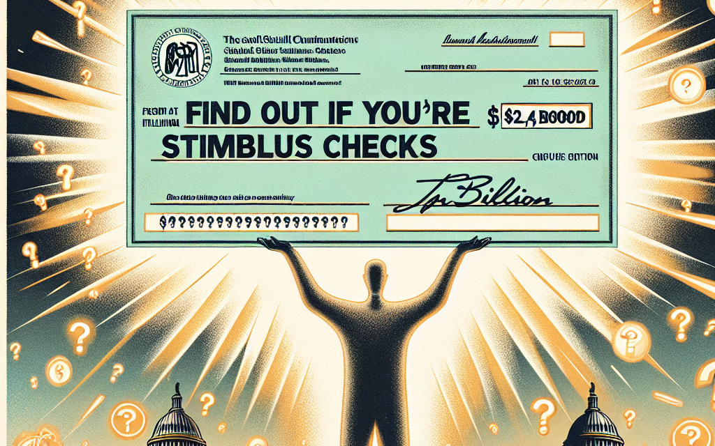 IRS Distributes $2.4 Billion in Stimulus Checks: Find Out If You’re Eligible!