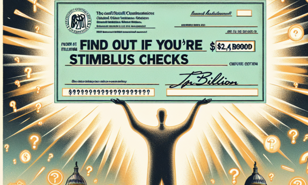 IRS Distributes $2.4 Billion in Stimulus Checks: Find Out If You’re Eligible!