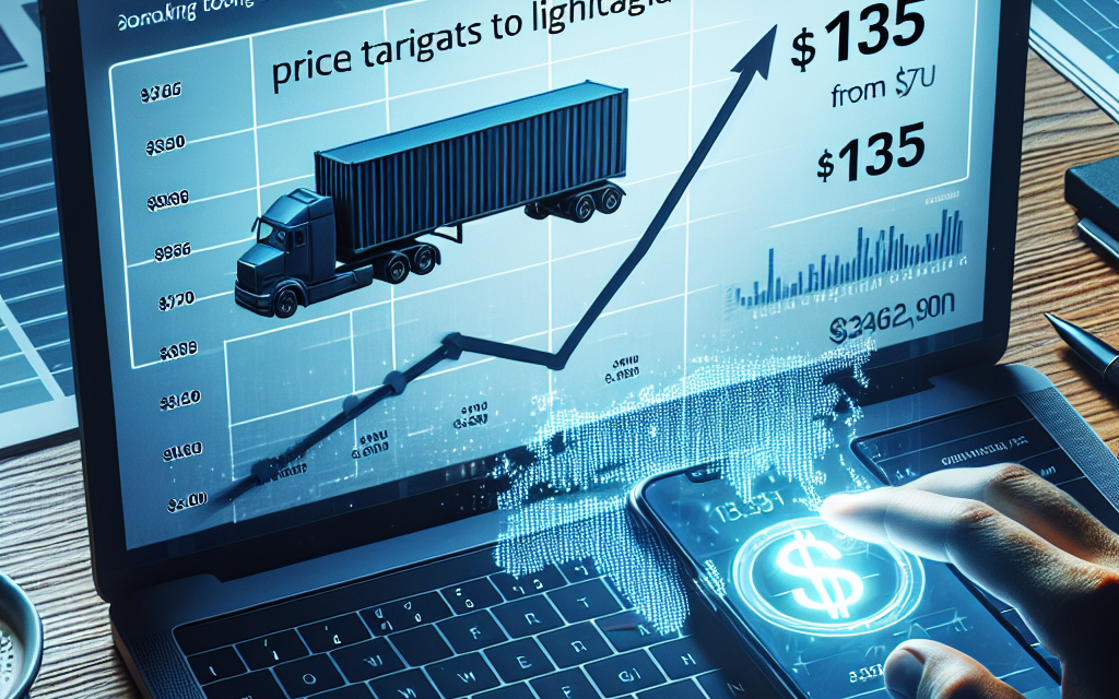 JPMorgan Increases UPS Price Target to $135 from $134