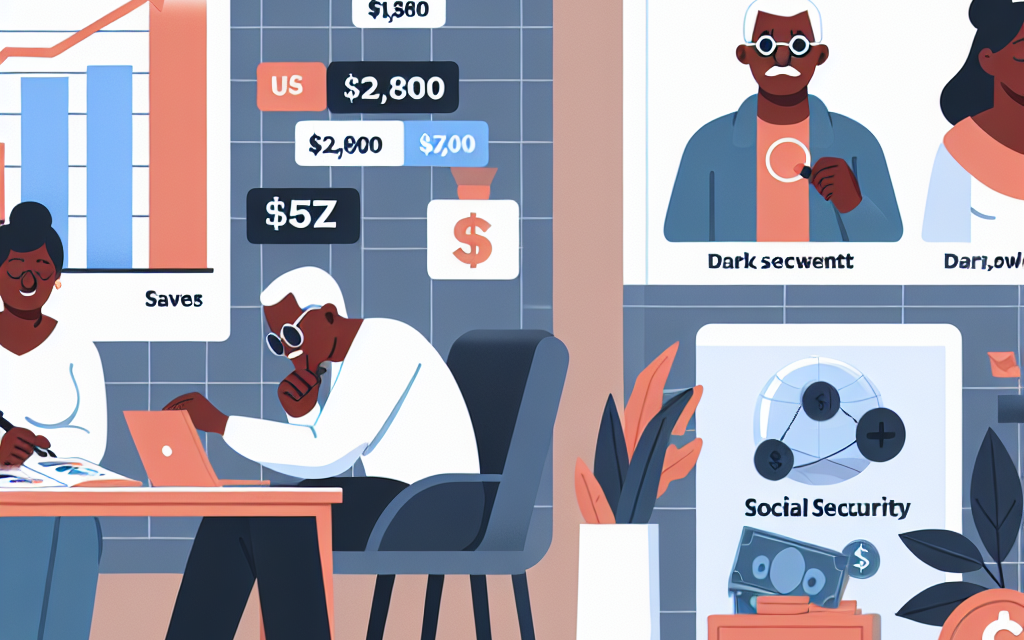 Navigating Retirement: Spending Strategies for a 62-Year-Old with $1.6M Savings and $2,800 Social Security