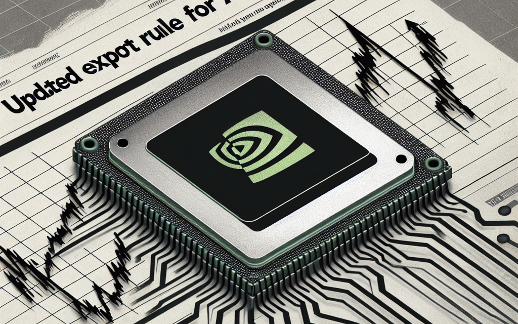 Nvidia stock falls after Biden administration releases updated export rule for AI chips