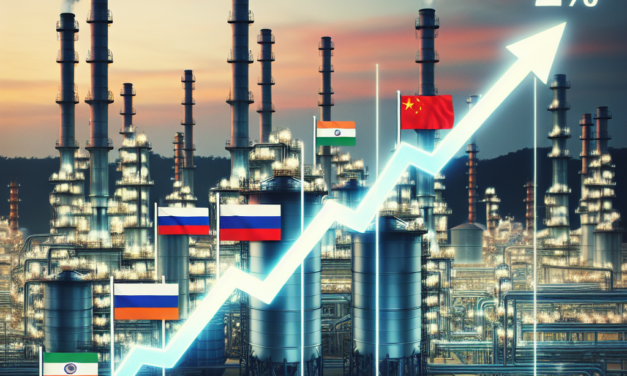 Oil Prices Surge 2% to Four-Month High Amid Anticipated Disruption in Russian Supplies to China and India